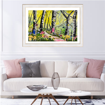 Enchanted Wood Framed