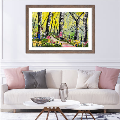 Enchanted Wood Framed