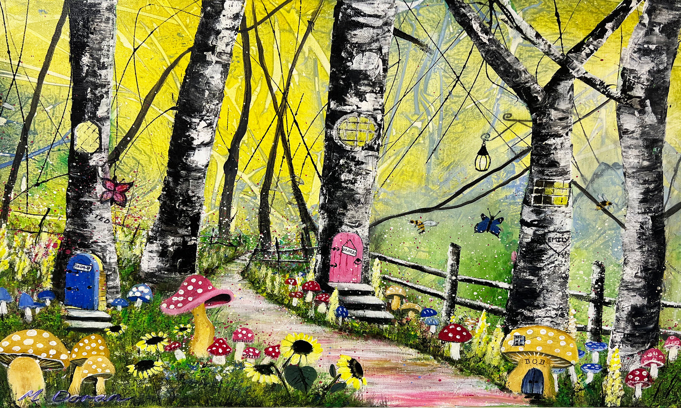 Enchanted Wood Print