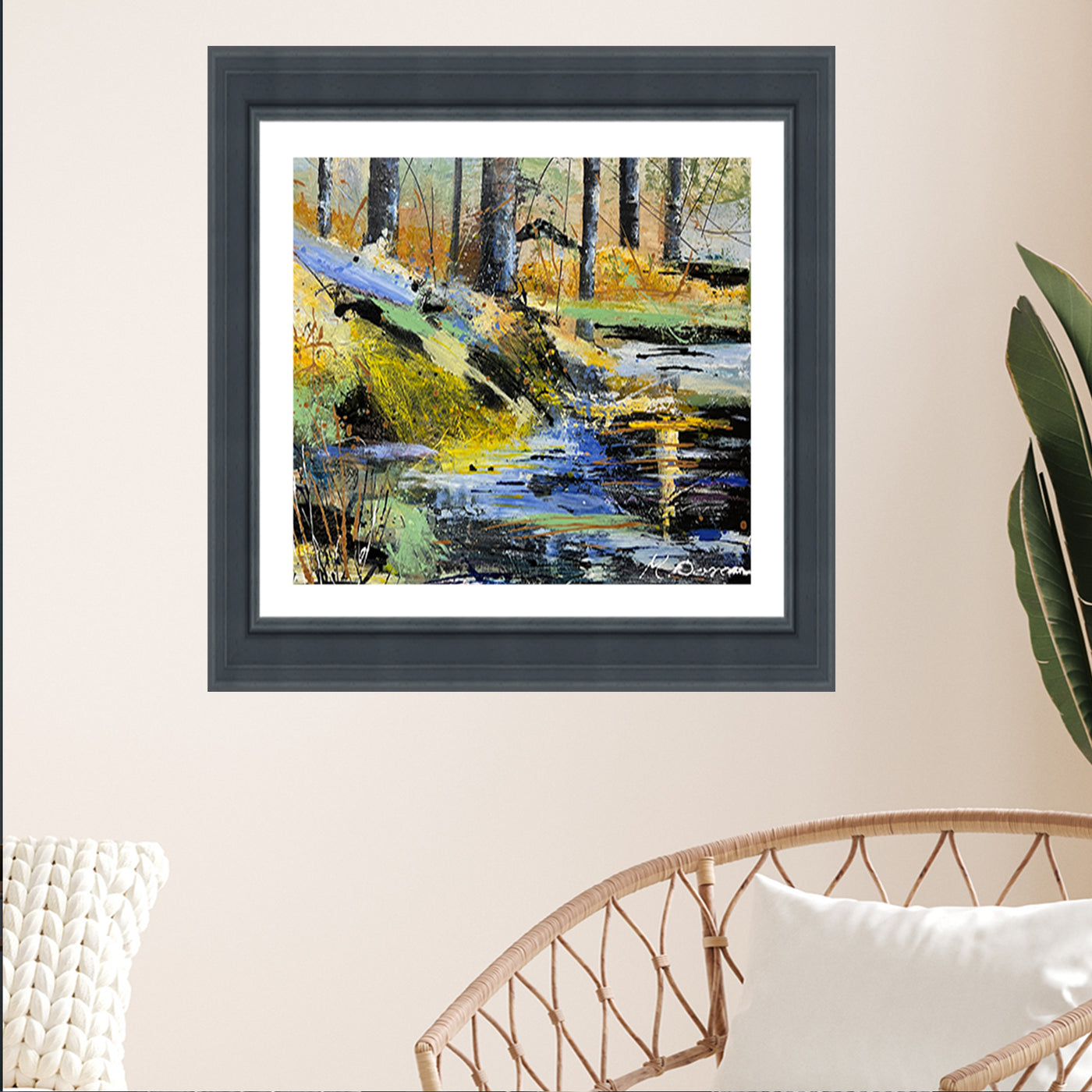 Forest Edge Framed