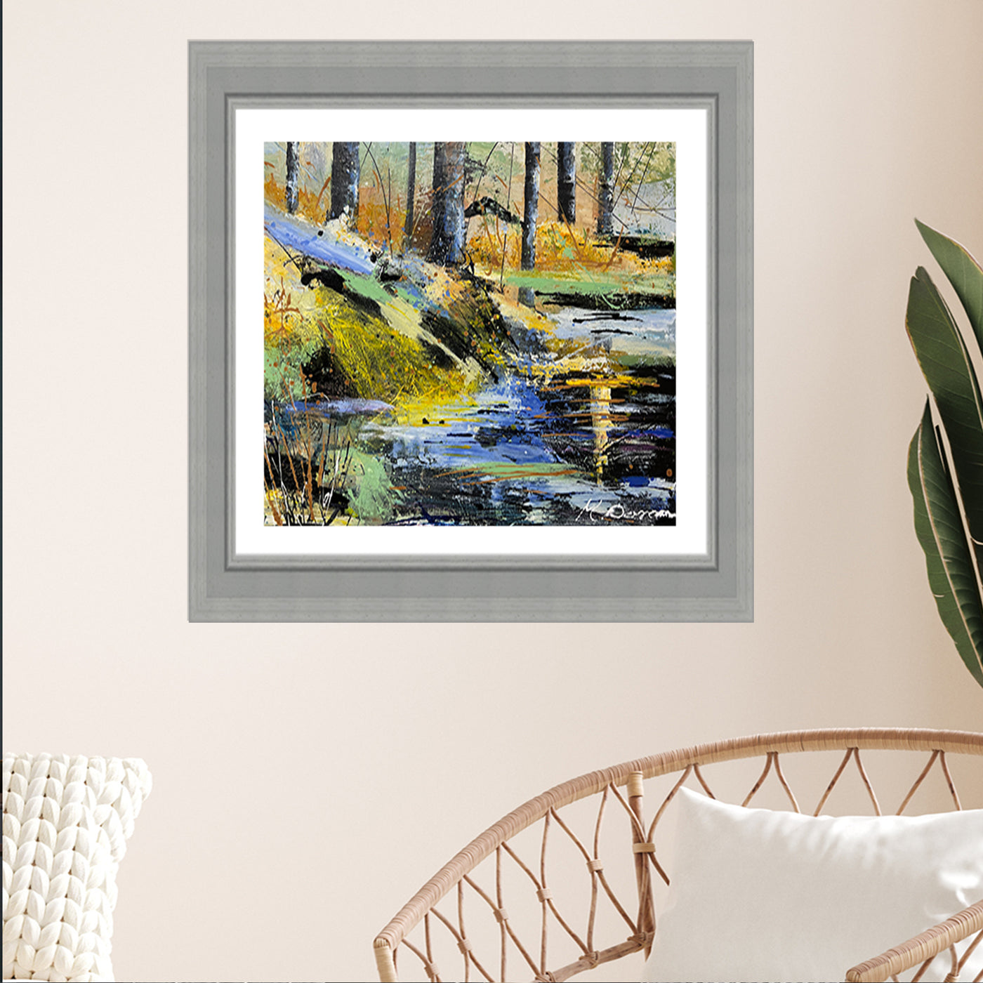 Forest Edge Framed