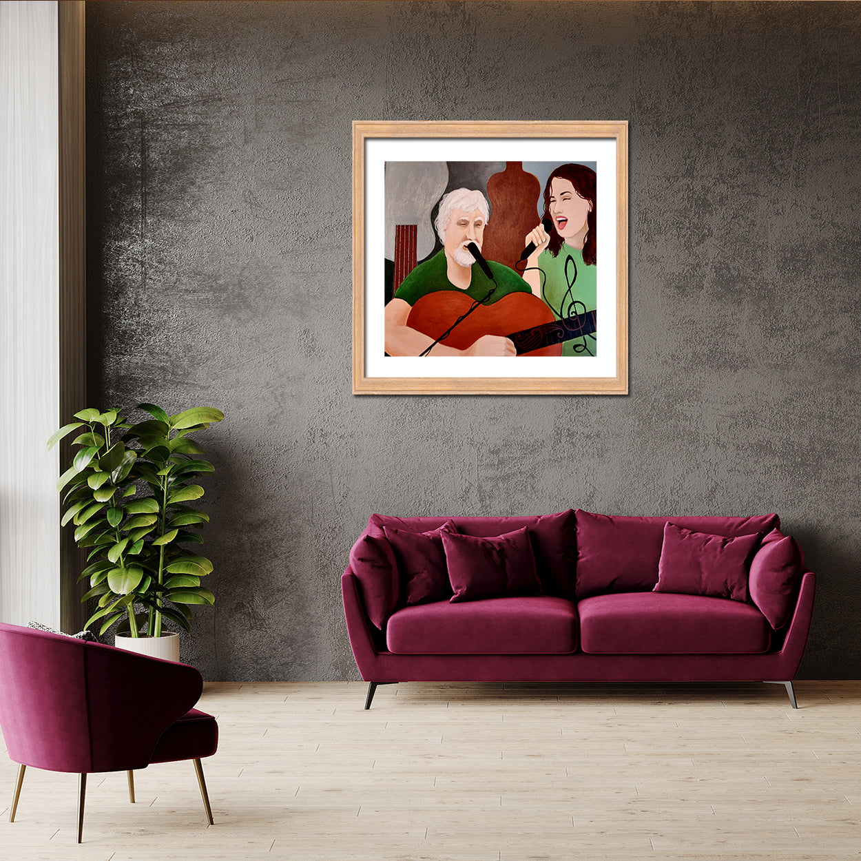 Perfect Duet Framed