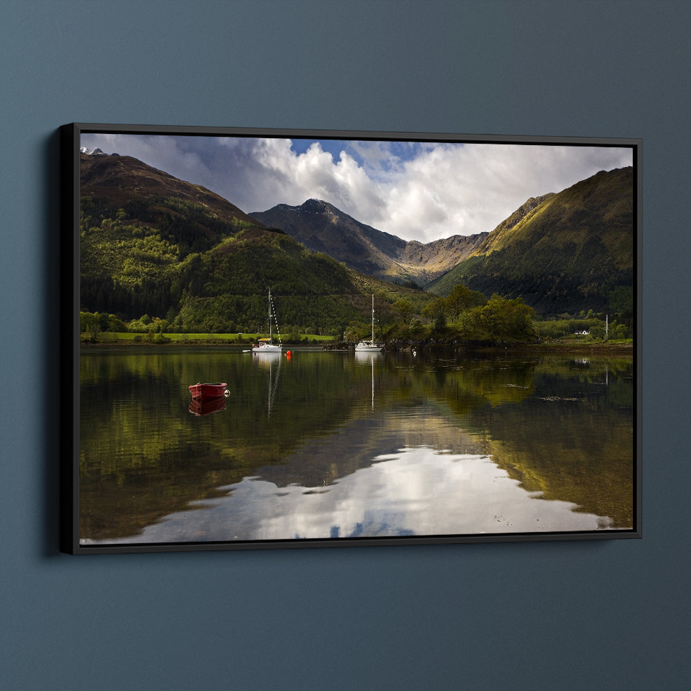 Loch Leven Highlands of Scotland