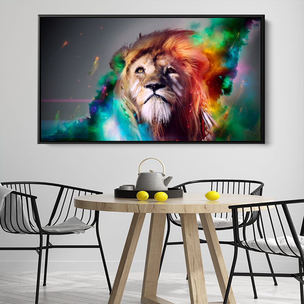 Colourful Lion King