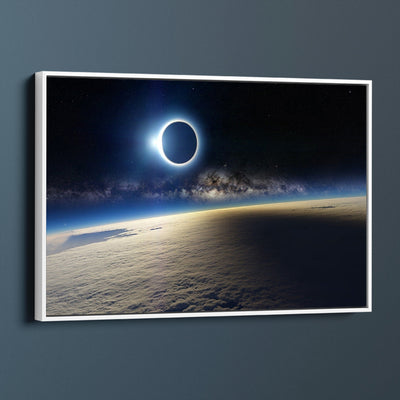 Solar Eclipse From Space