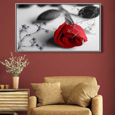 Single Red Rose
