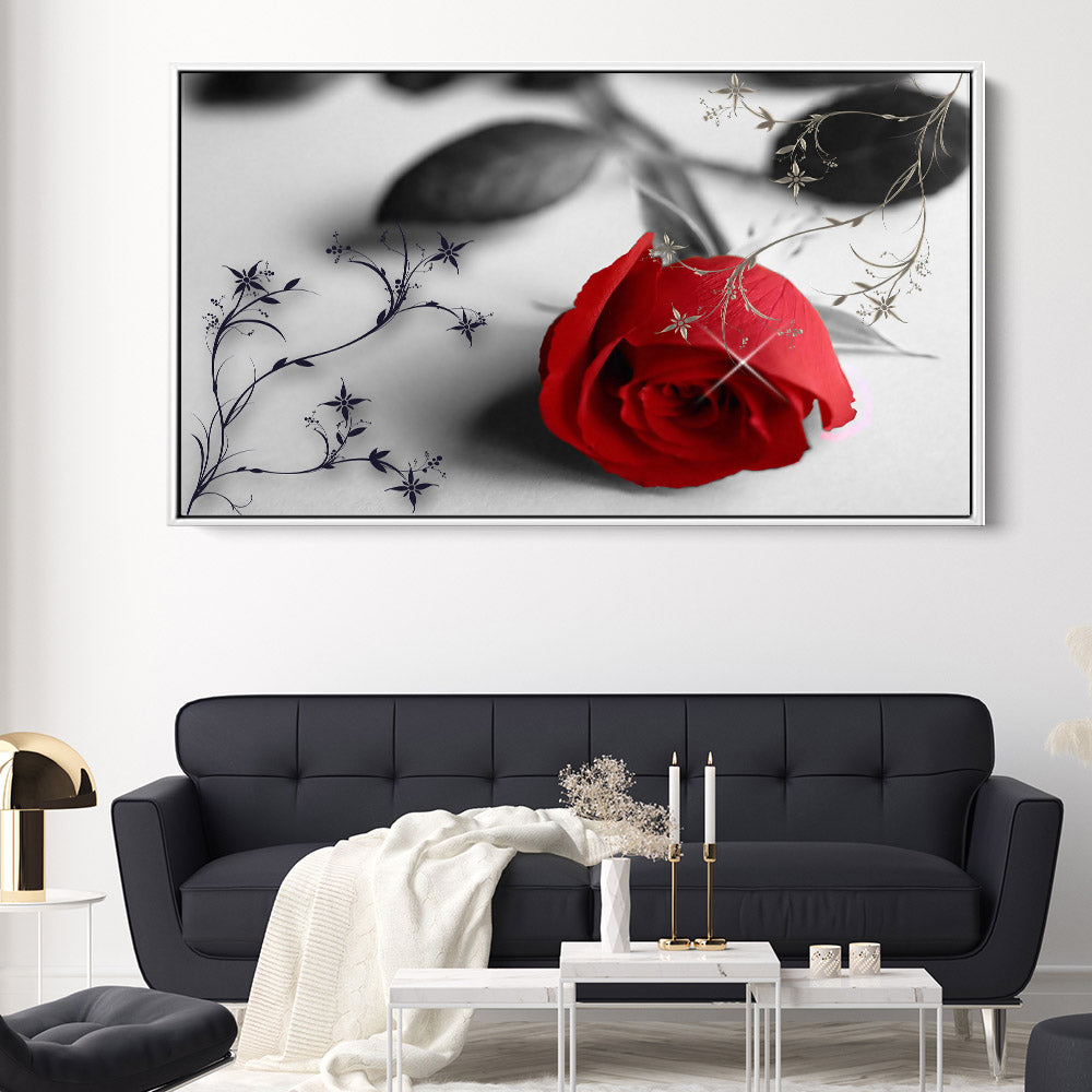 Single Red Rose