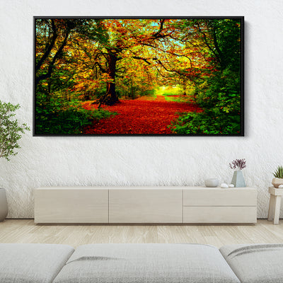 Red Forest Walkway