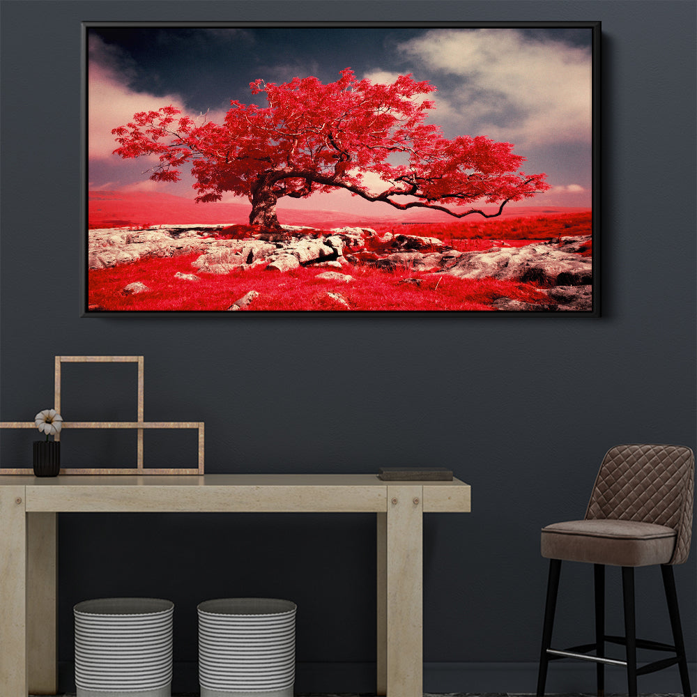 Red Tree Blossom