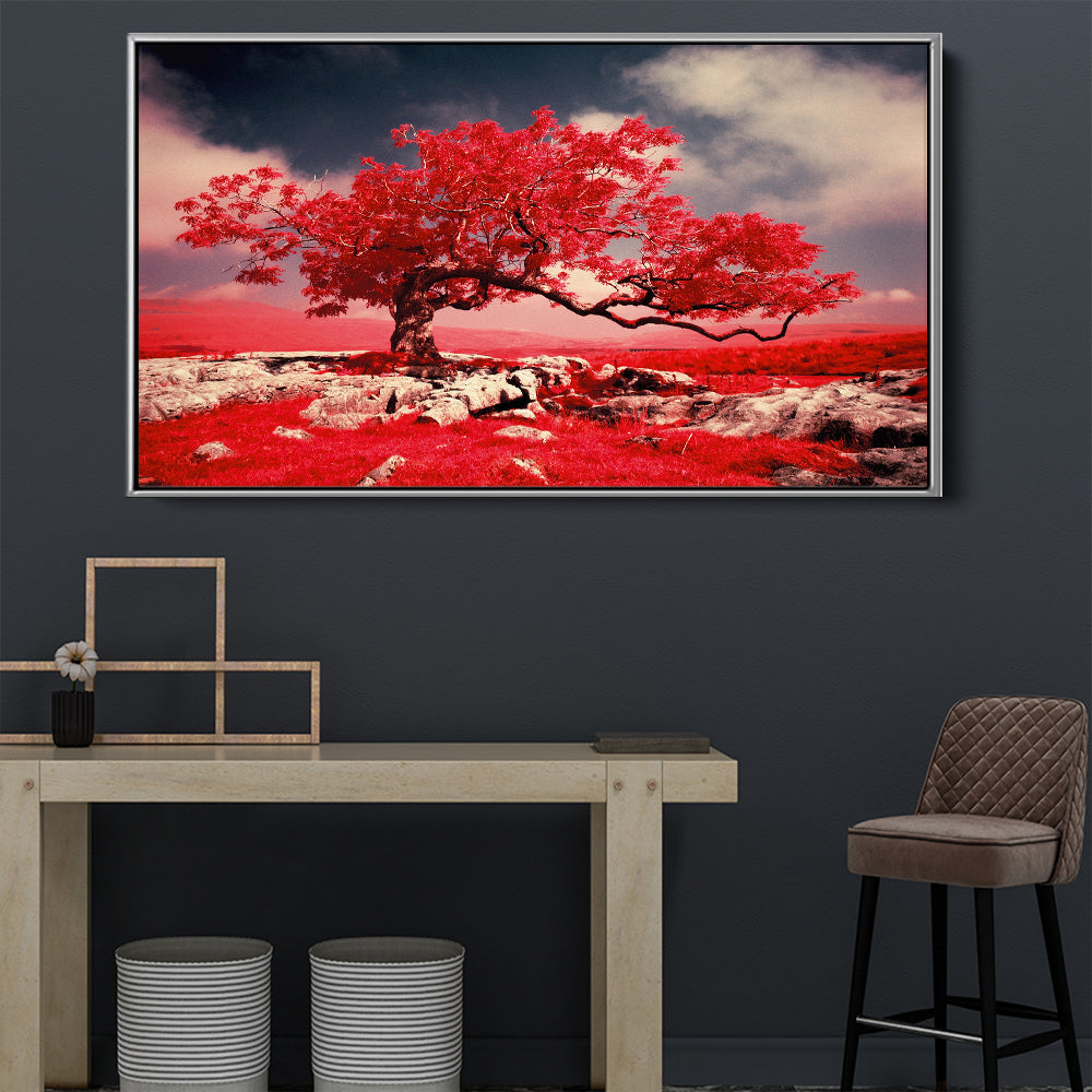 Red Tree Blossom