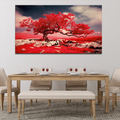 Red Tree Blossom