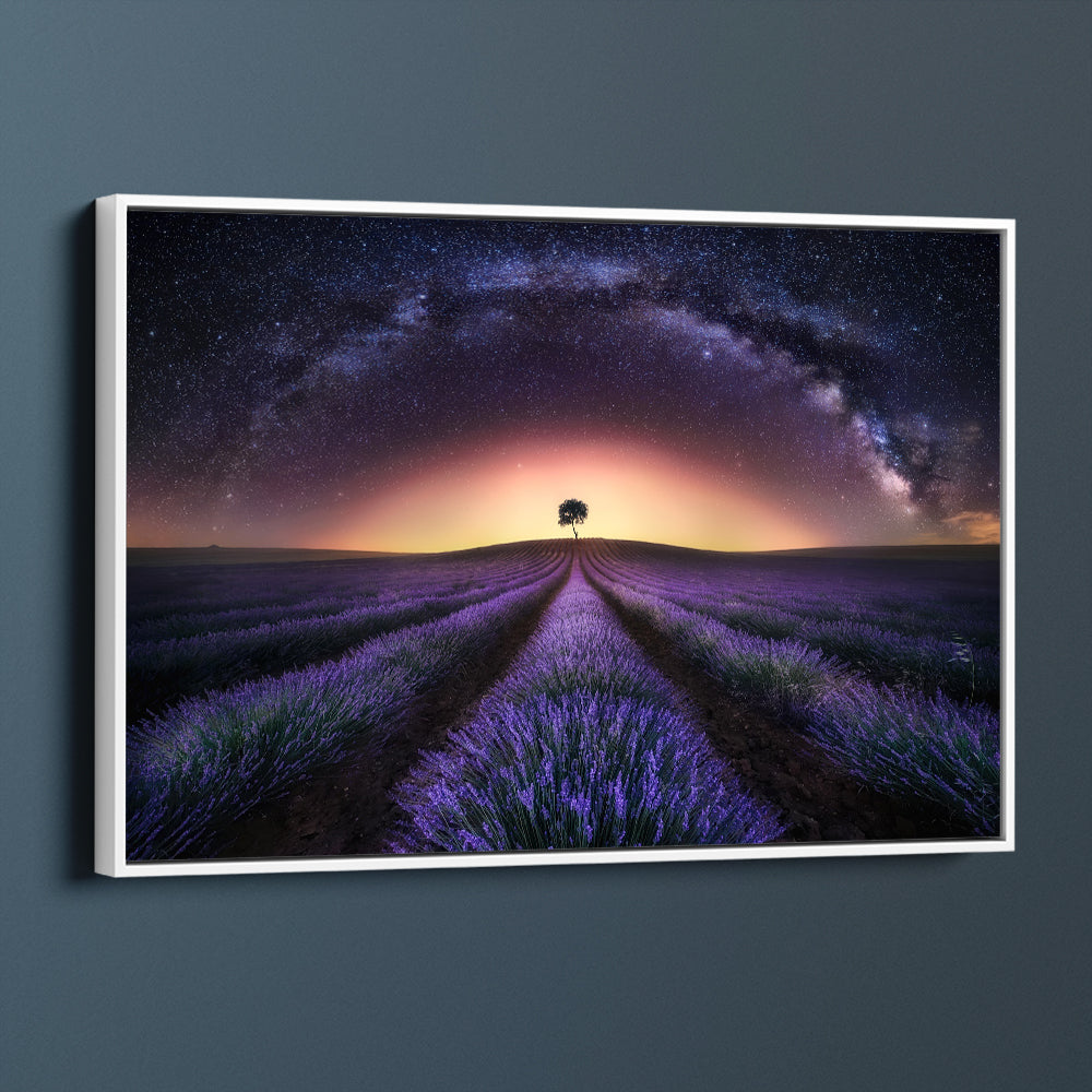 Lavender Views Of Space