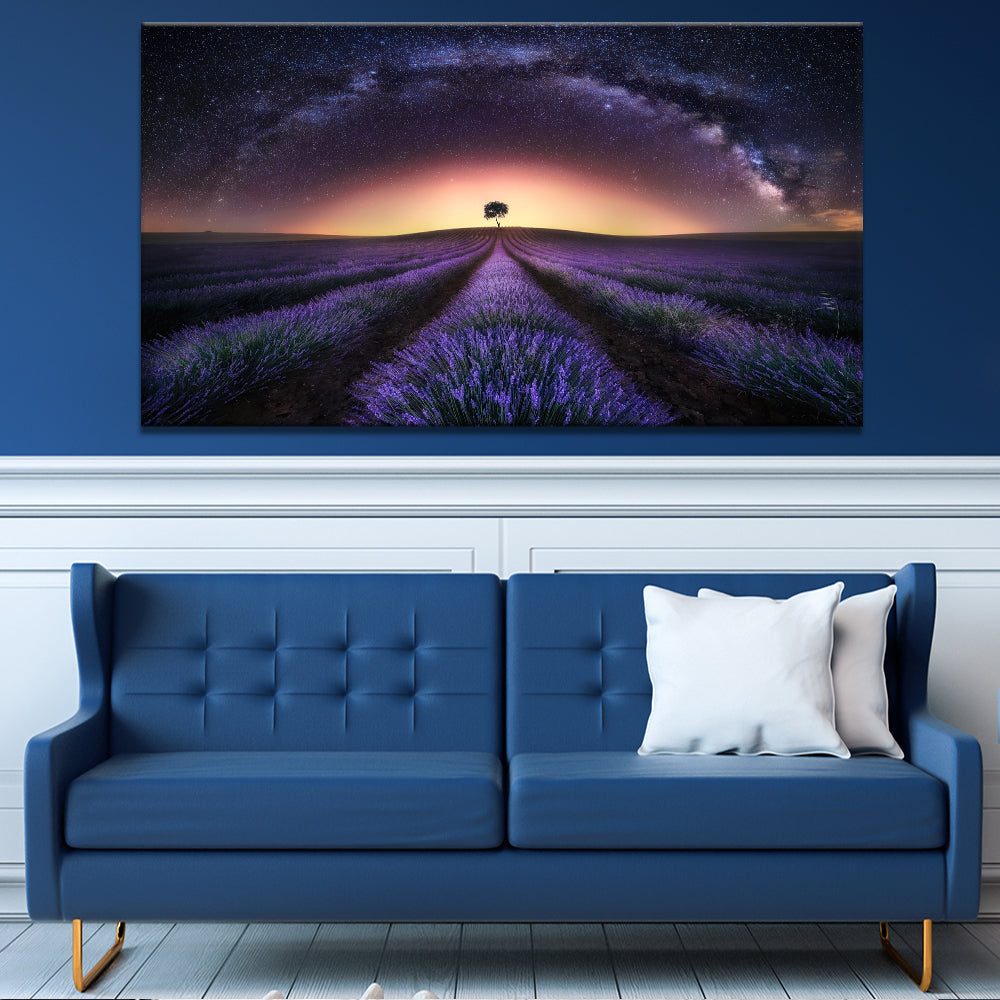 Lavender Views Of Space