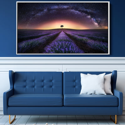 Lavender Views Of Space