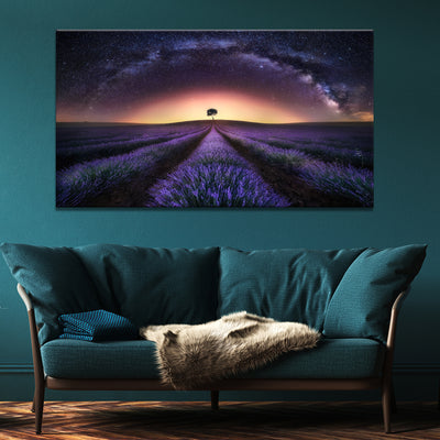 Lavender Views Of Space