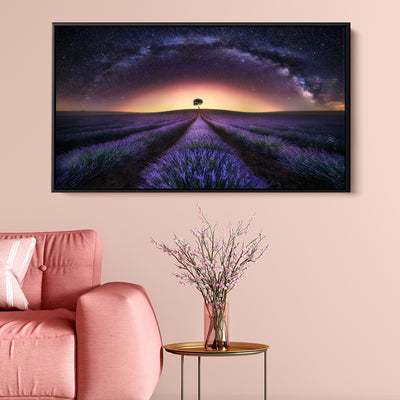 Lavender Views Of Space