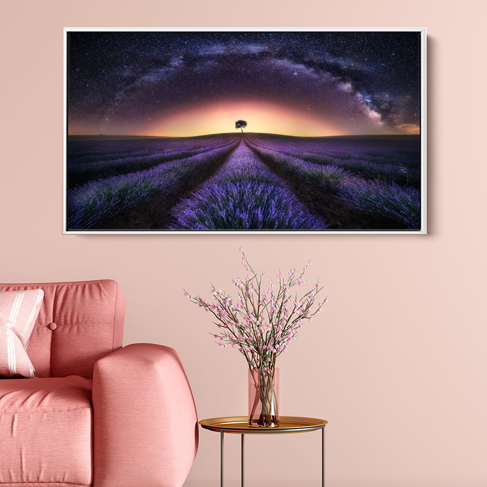 Lavender Views Of Space