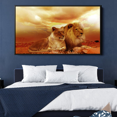 Beautiful Lion Couple