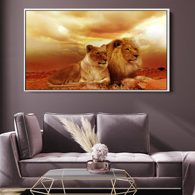 Beautiful Lion Couple