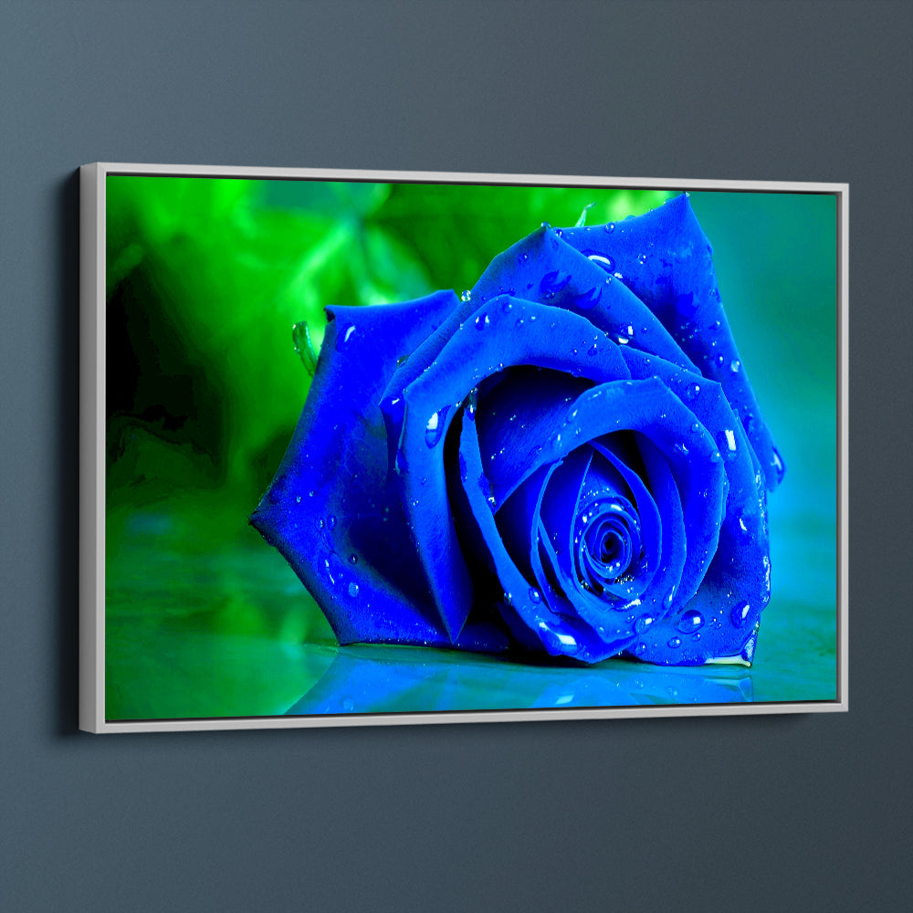 Bright Blue Rose