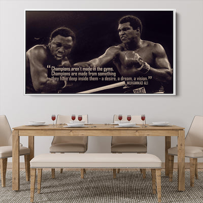 Muhammad Ali Champions Quote