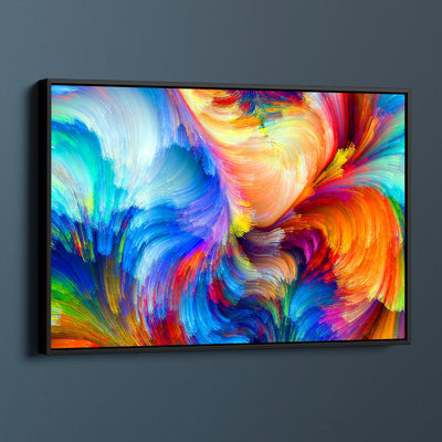 Abstract Multi-Colour Swirls
