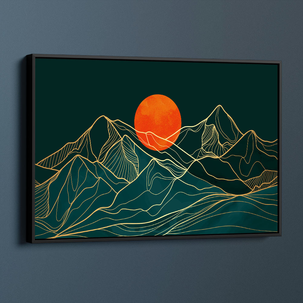 Abstract Sunset