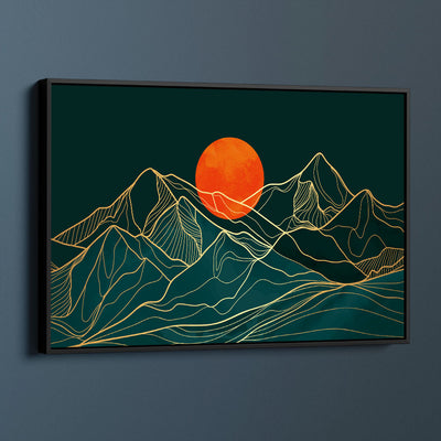 Abstract Sunset