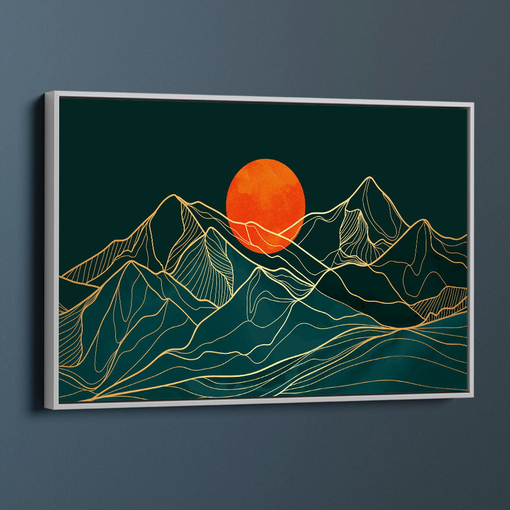 Abstract Sunset