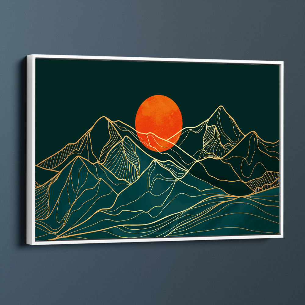 Abstract Sunset