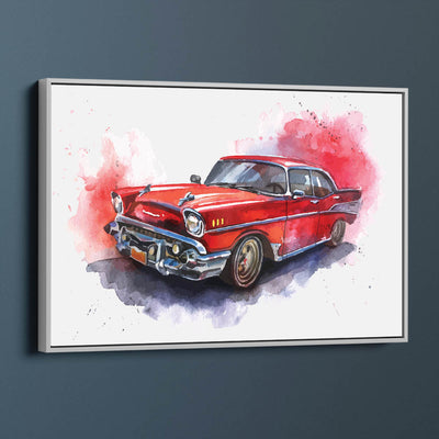 Vintage Red Car