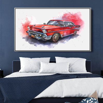 Vintage Red Car