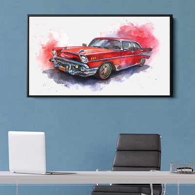 Vintage Red Car
