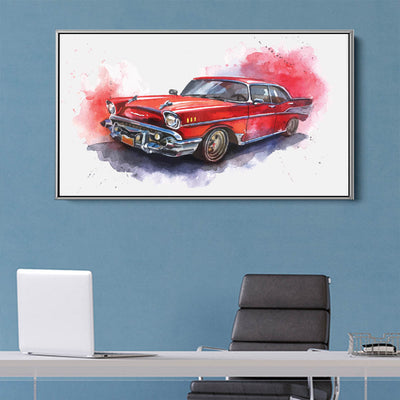 Vintage Red Car