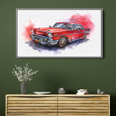 Vintage Red Car