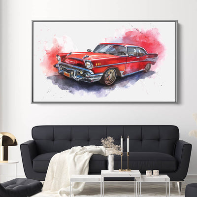 Vintage Red Car