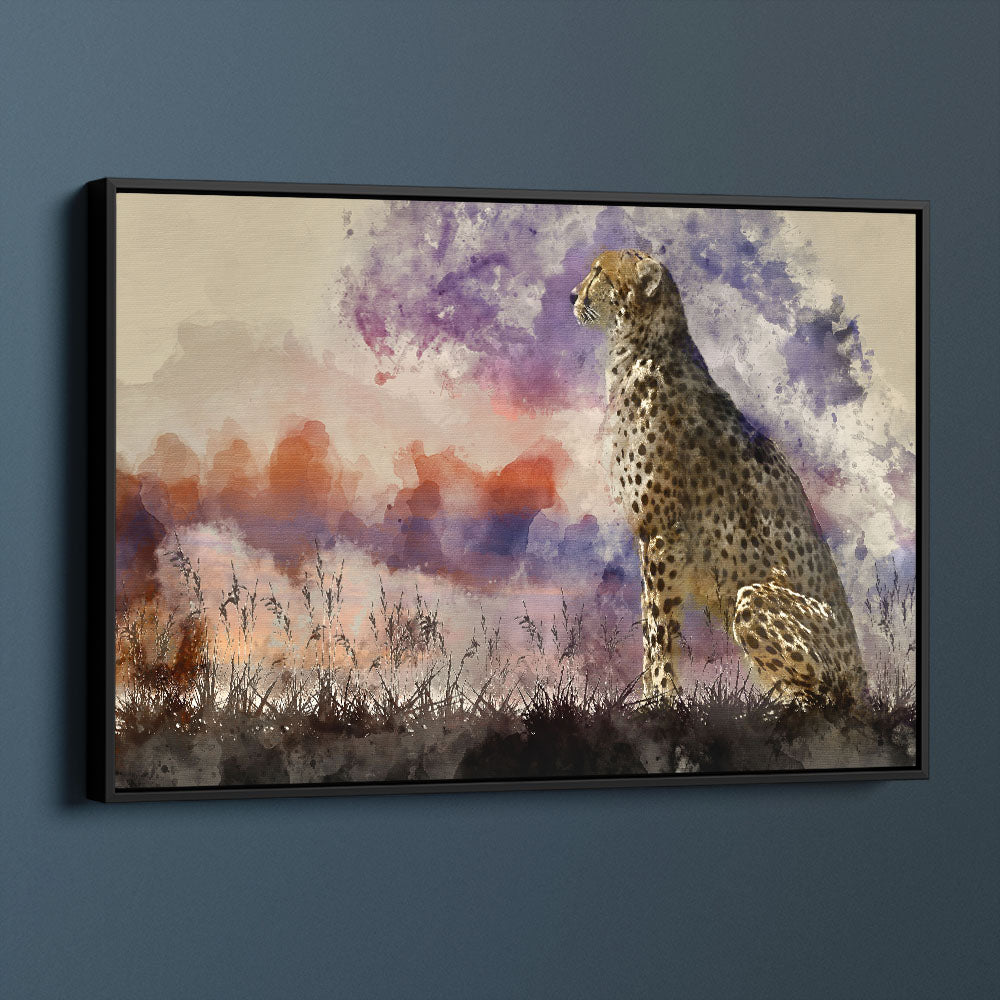 Cheetah Sitting Proud