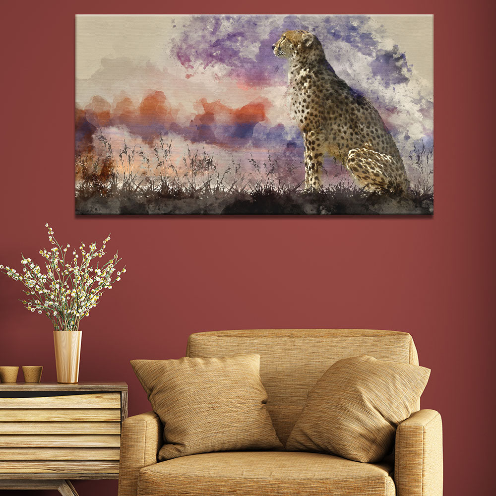 Cheetah Sitting Proud