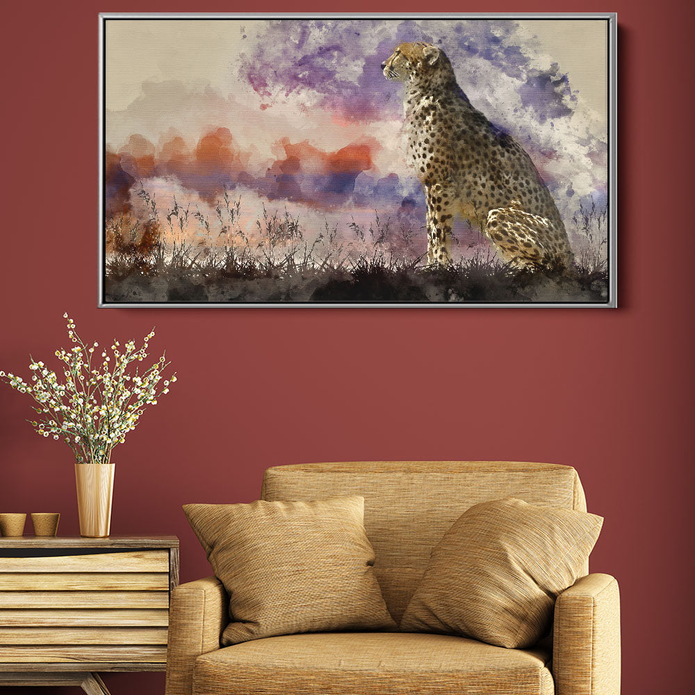 Cheetah Sitting Proud