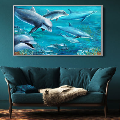 A Pod of Dolphins