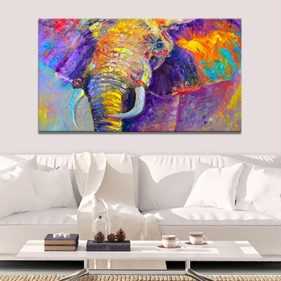 Elephant In Colour