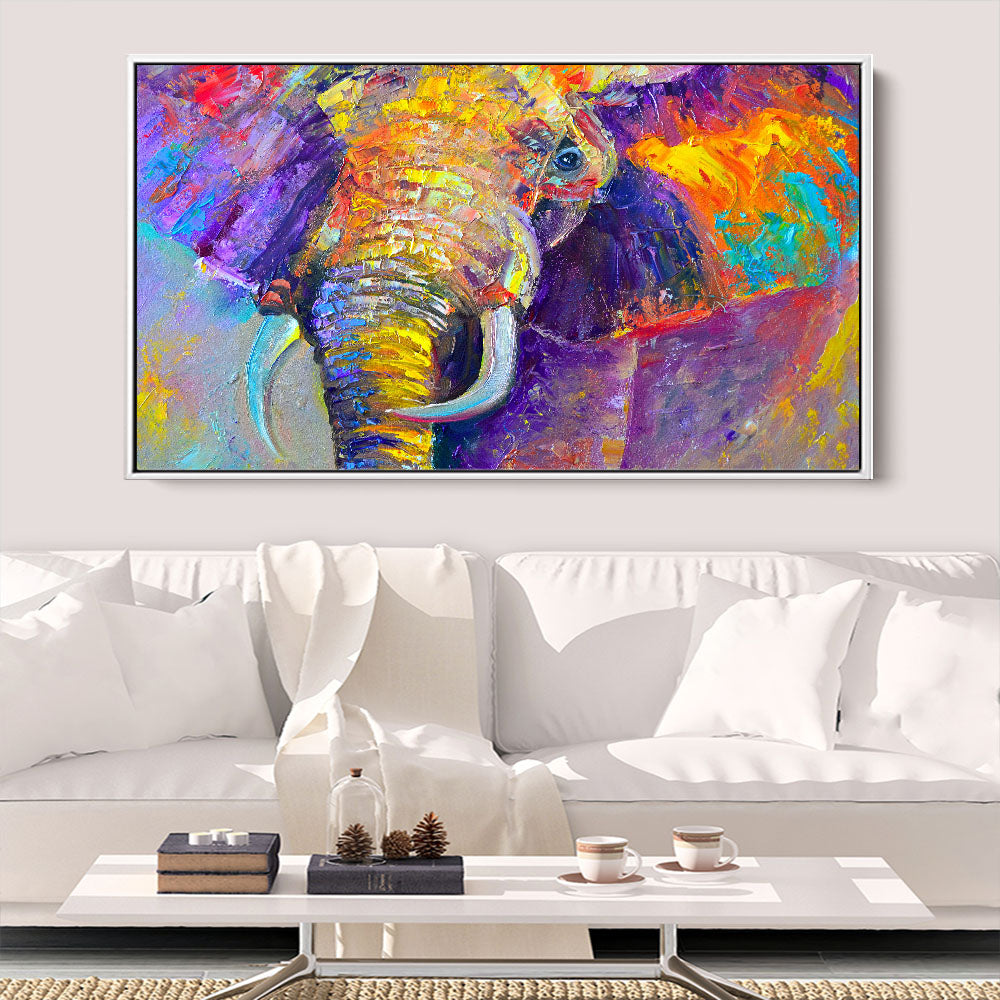 Elephant In Colour