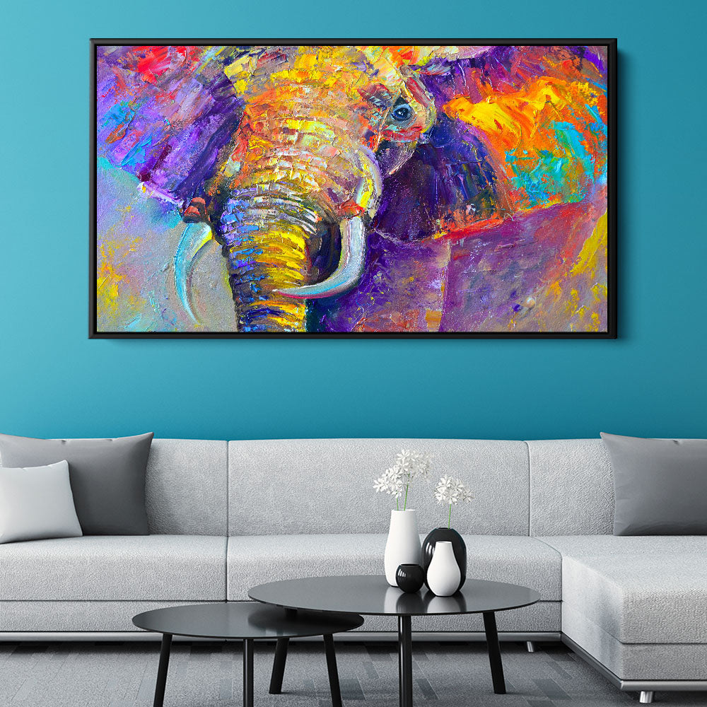 Elephant In Colour