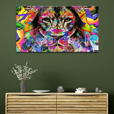 Abstract Lion