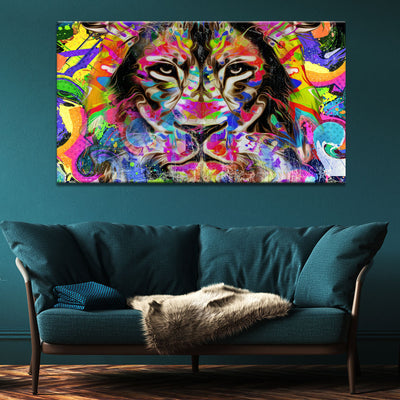 Abstract Lion