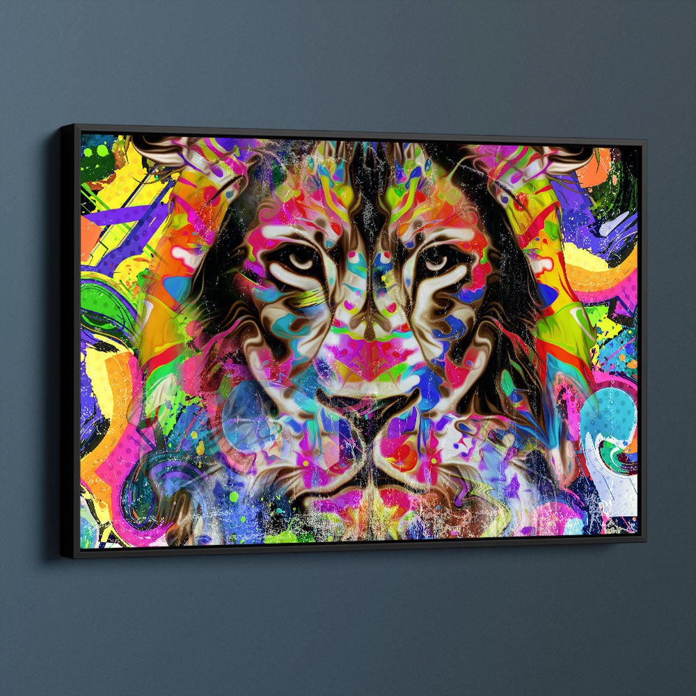 Abstract Lion