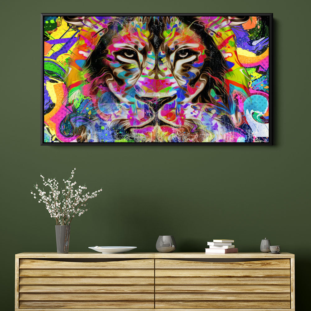 Abstract Lion