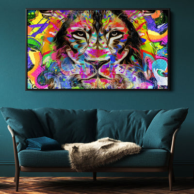 Abstract Lion