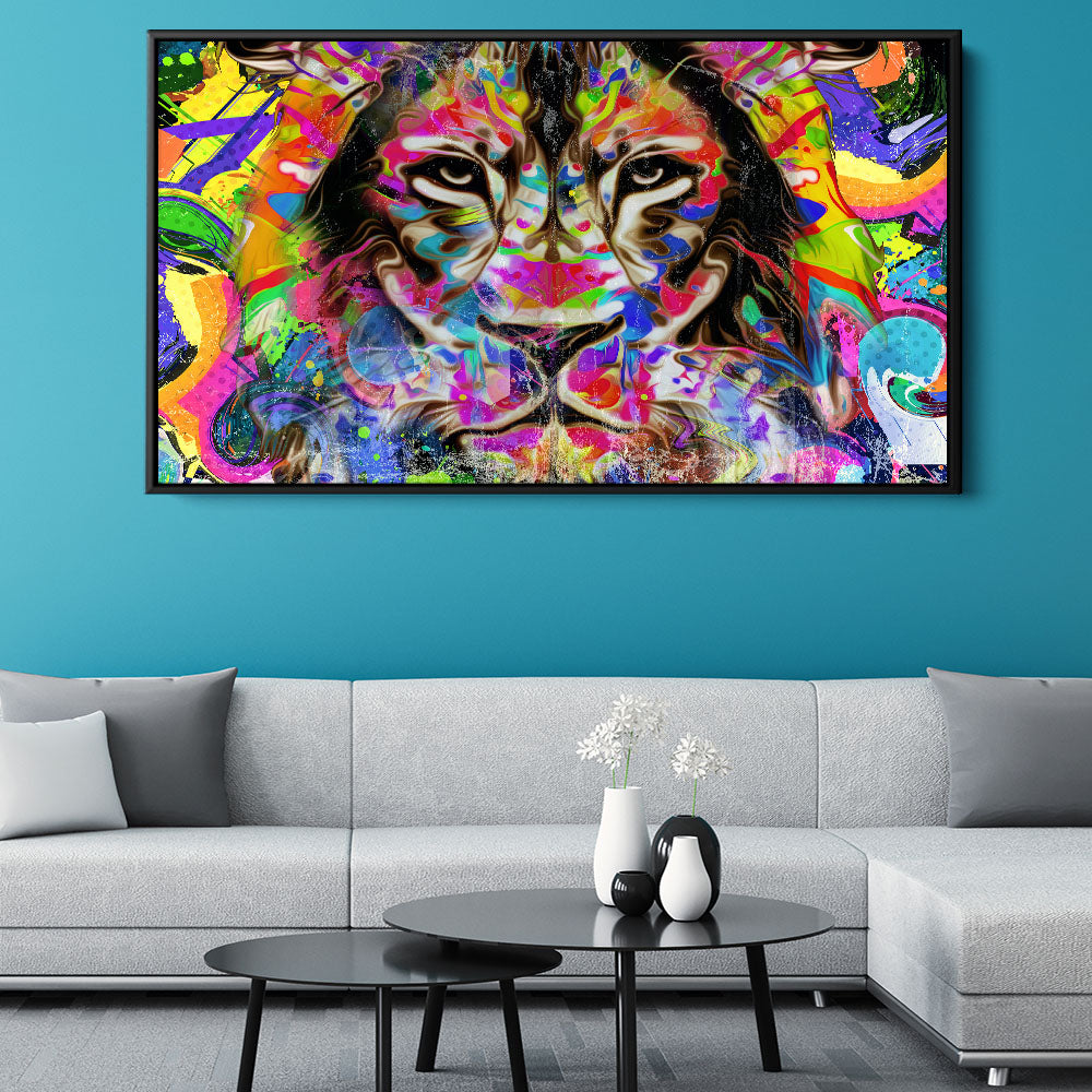 Abstract Lion