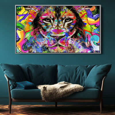 Abstract Lion
